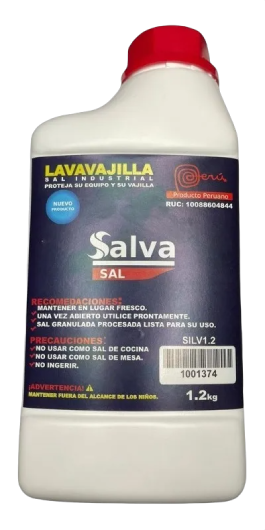 SAL LAVAVAJILLA SALVA FRASCO X1.2KG