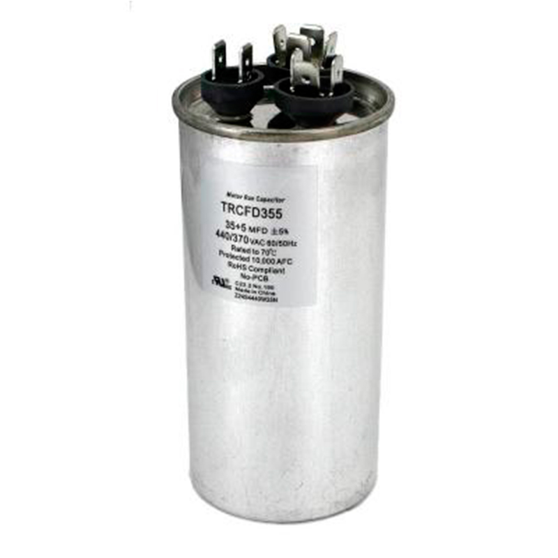 CAPACITOR CONT 35.0 + 5  MF A/C  450V  ALUM