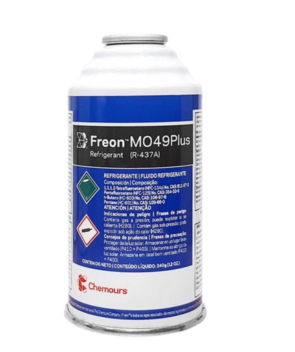 [MO49PLUS] REFRIGERANTE MO49=R12 BOTELLA x 340 gr DUPONT R437A