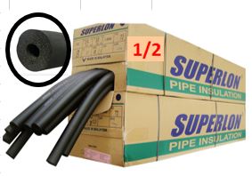 [AC1/2-12] MANGUERA SUPERLON 1/2 X12mm X 1.8m (1/2X1/2x6) AISLANTE uxCaja 72
